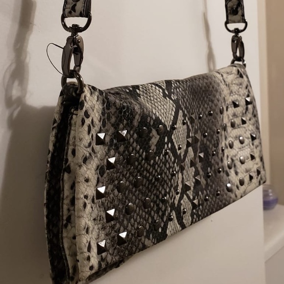 Kenneth Cole Metal Studded Side Strap Bag - Picture 4 of 5